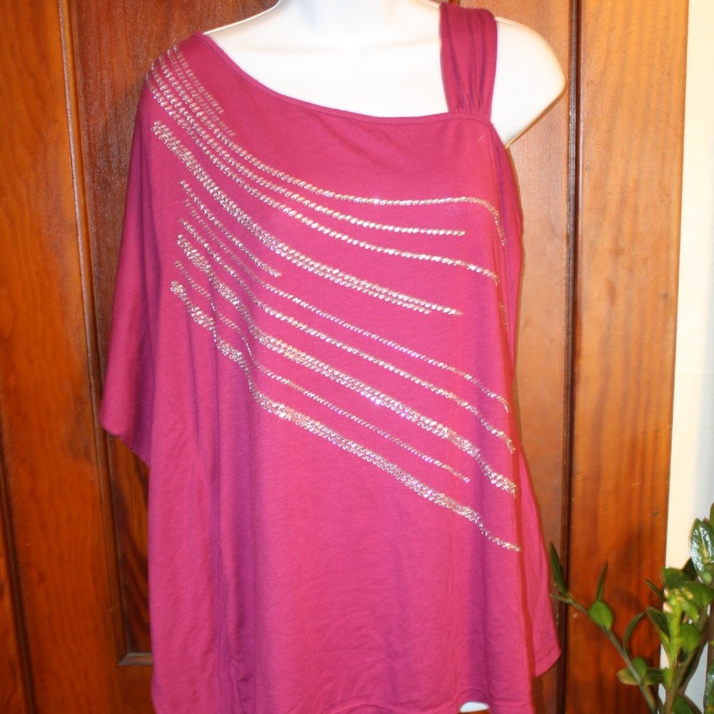 Rhinstone studded tank
